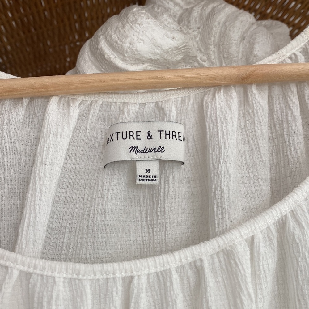 Madewell Ruffle Tee - Picture 2 of 3